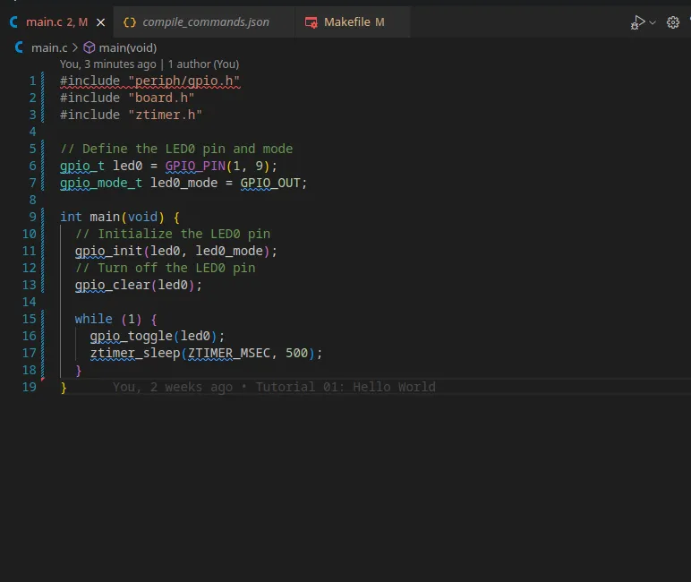 The Code in Visual Studio Code
